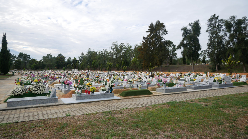Horários do cemitério durante o estado de emergência