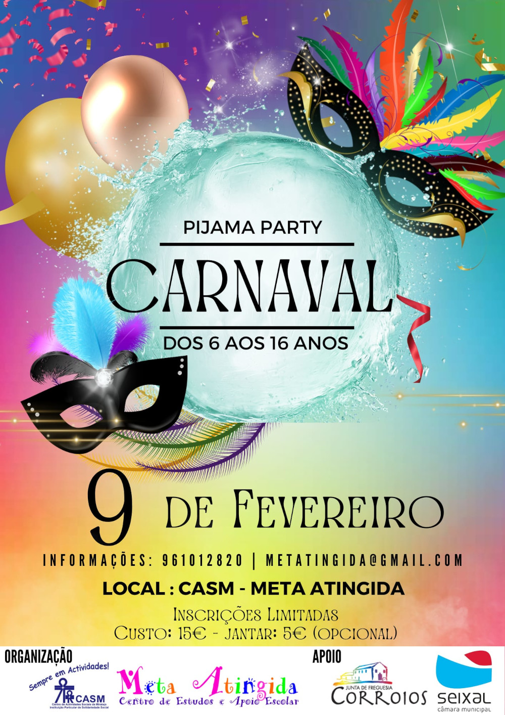 Pijama Party de Carnaval