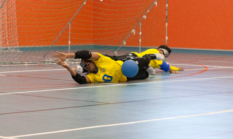 Europeu de Goalball com atletas da UCAS