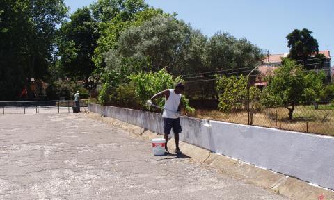 Acessos ao túnel do Alto do Moinho