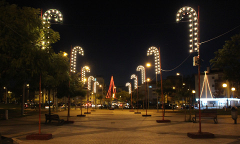 Iluminações de Natal nas ruas da Freguesia