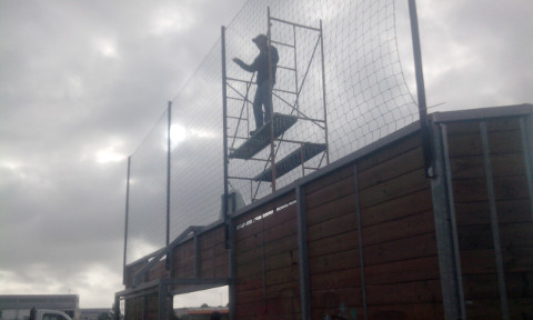 Reparações no Polidesportivo de Sta. Marta do Pinhal