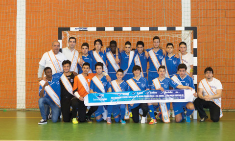 O Águias sagrou-se campeão distrital de futsal