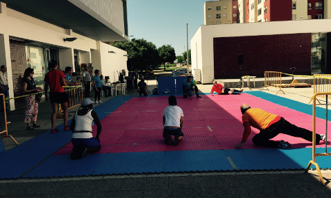 Goalball nas Áreas de Participação Desportiva