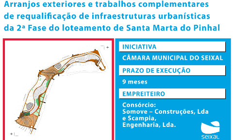 2ª Fase do loteamento de Santa Marta do Pinhal