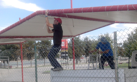 Intervenções de manutenção no Parque Urbano