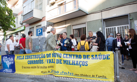 Construção do Centro de Saúde de Corroios