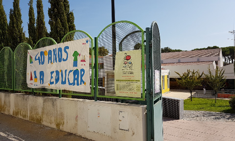 Obras de manutenção nas escolas da Freguesia