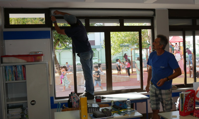 Reparações nas Escolas do 1º Ciclo e Jardins de Infância 2017/18