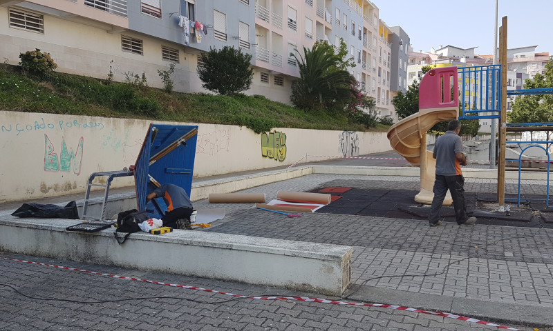 Intervenções na Quinta da Marialva e na Av. Vale de Milhaços