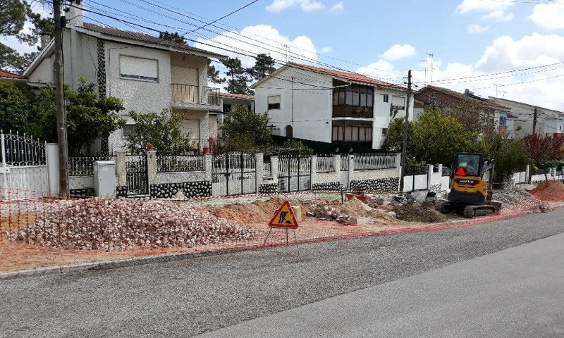 Intervenção na Rua Cesário Verde em Miratejo