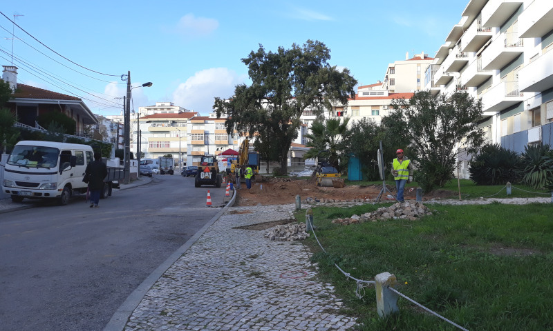 Requalificação da Rua Miguel Torga em Miratejo