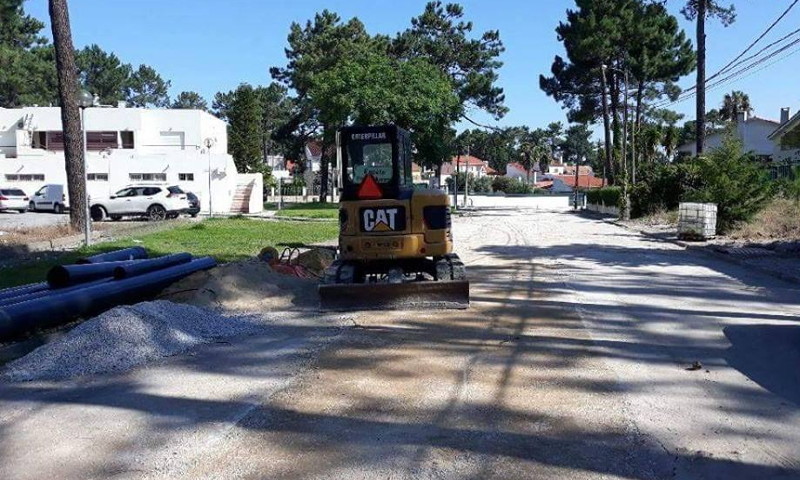 Obras no saneamento da Verdizela 