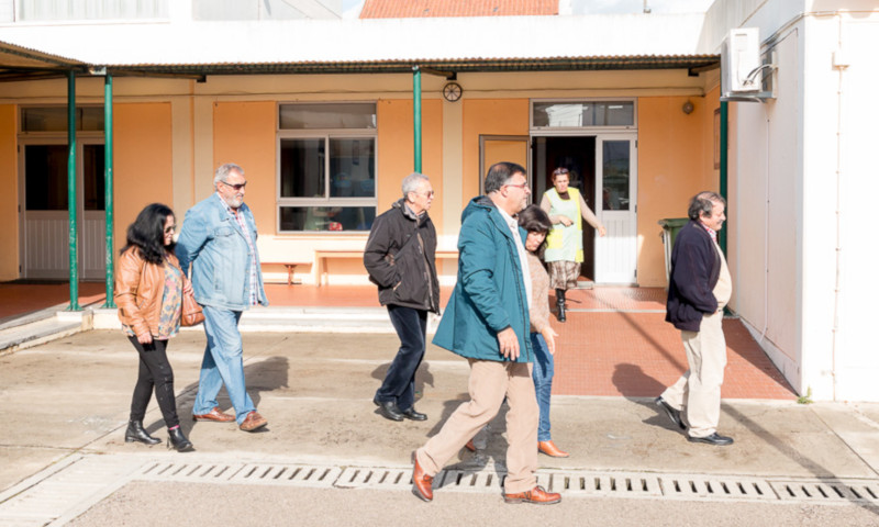 Visita às Escolas Básicas e Jardins de Infância da Freguesia