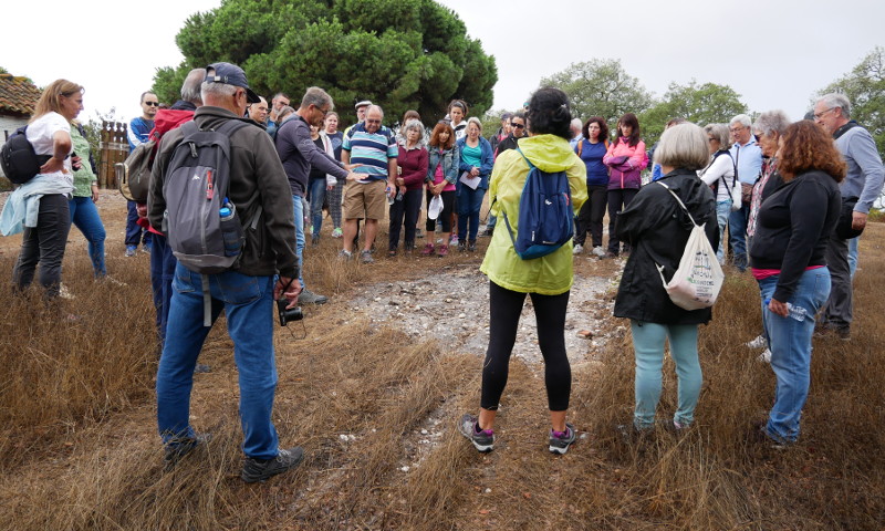 Passeios pedestres culturais nas áreas envolventes do Sapal de Corroios