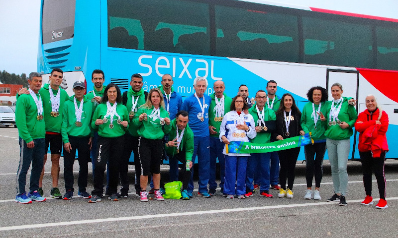 “Natureza ensina” nos campeonatos de pista coberta