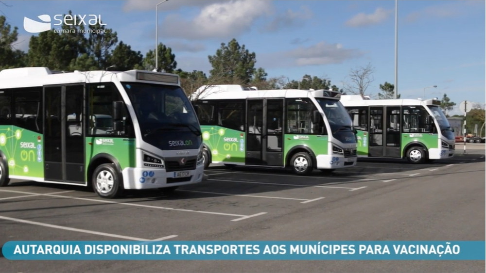 CM Seixal disponibiliza transporte para a vacinação