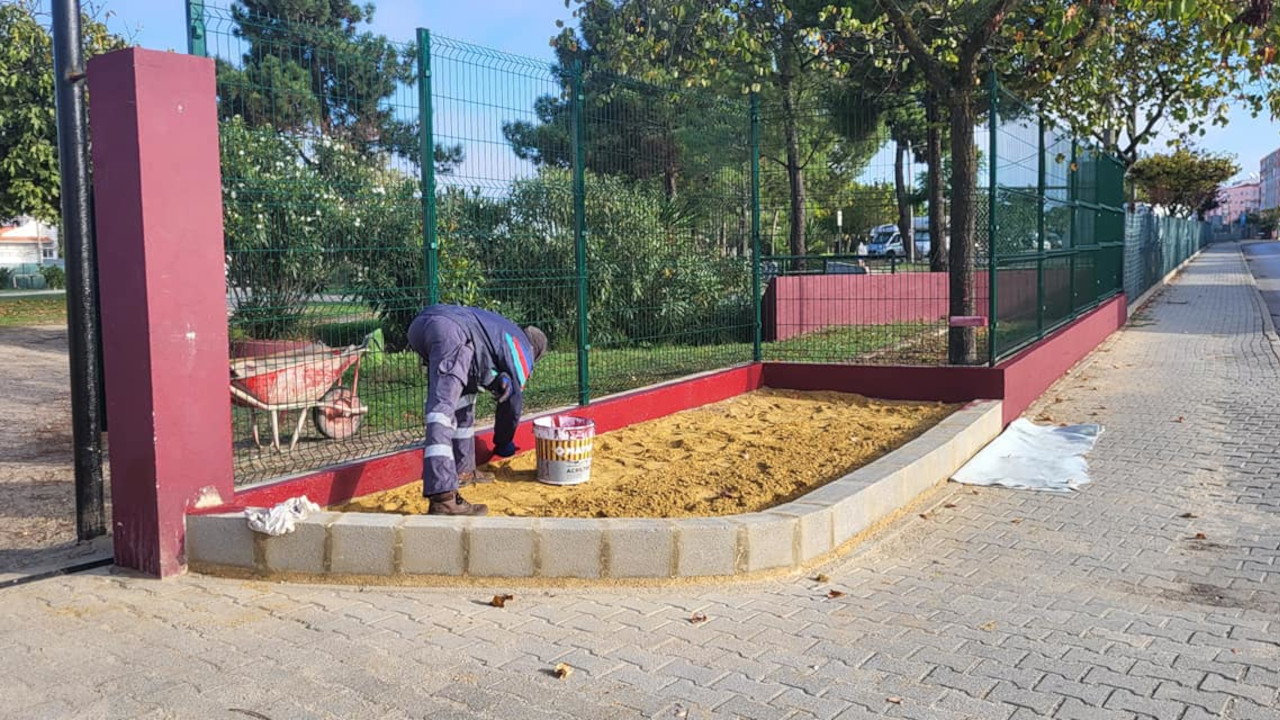 Acesso ao Parque Urbano pela Avenida Amélia Rey Colaço