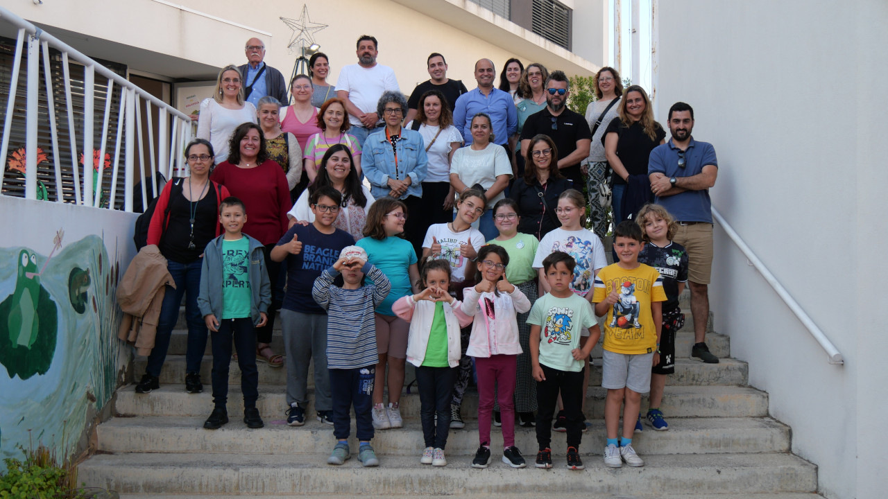 Apresentação das ações da EB de Santa Marta do Pinhal no Eco-Escolas