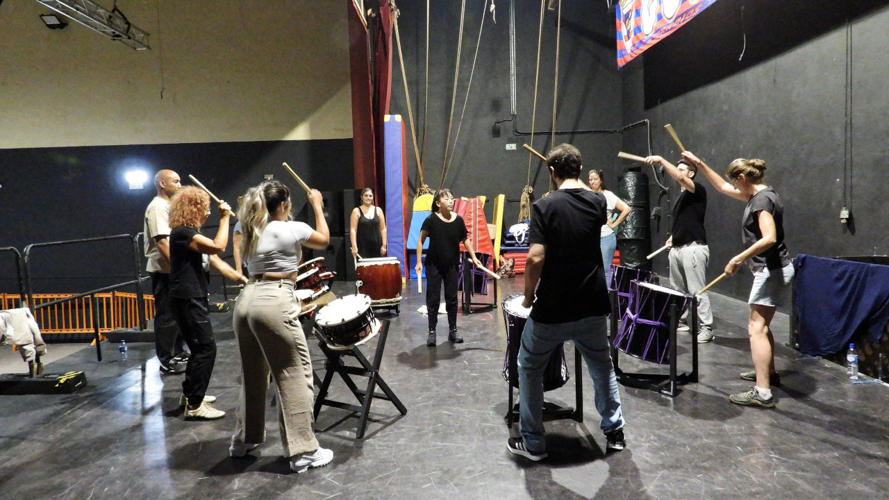 Ginásio Clube de Corroios arranca com escola de Taiko