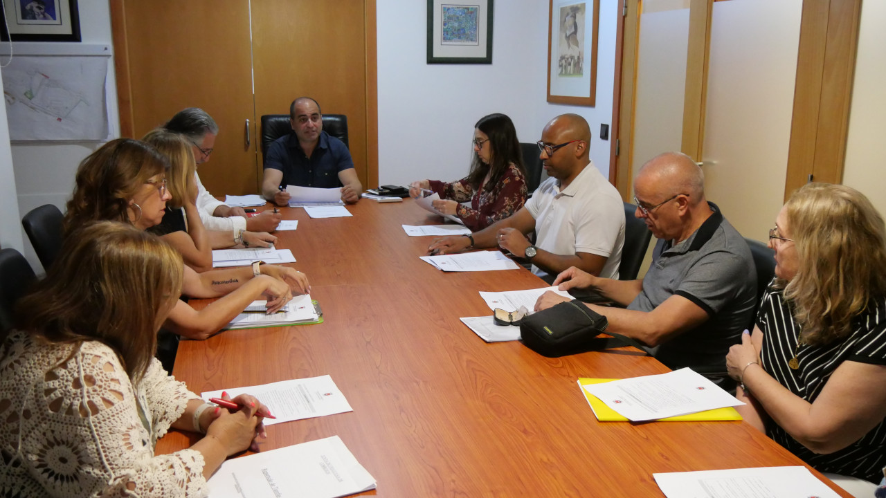 Reuniões com os trabalhadores da Junta de Freguesia de Corroios