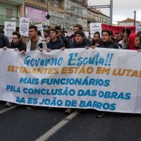 Manifestação da ES João de Barros