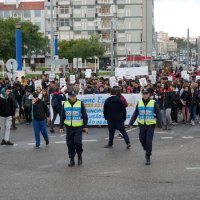 Manifestação da ES João de Barros