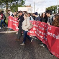 Manifestação da ES João de Barros