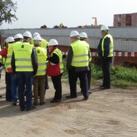 Visita às obras do Centro de Saúde