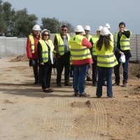 Visita às obras do Centro de Saúde