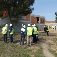 Visita às obras do Centro de Saúde