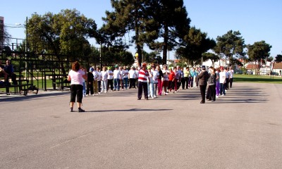 Actividade Desportiva no Parque Urbano da Quinta da Marialva