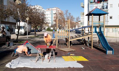 Conservação de parque infantil