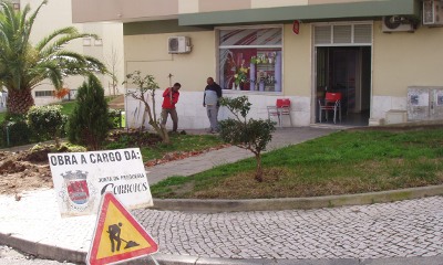 Requalificação junto ao Centro Comercial  'A Maré