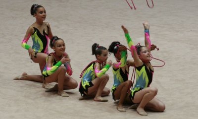 Atletas do CRDM em destaque na Ginástica Rítmica