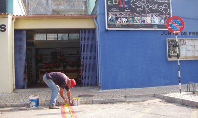 Marcação de lugares de estacionamento